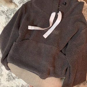 Gymshark Borg Pullover Slate Lavender